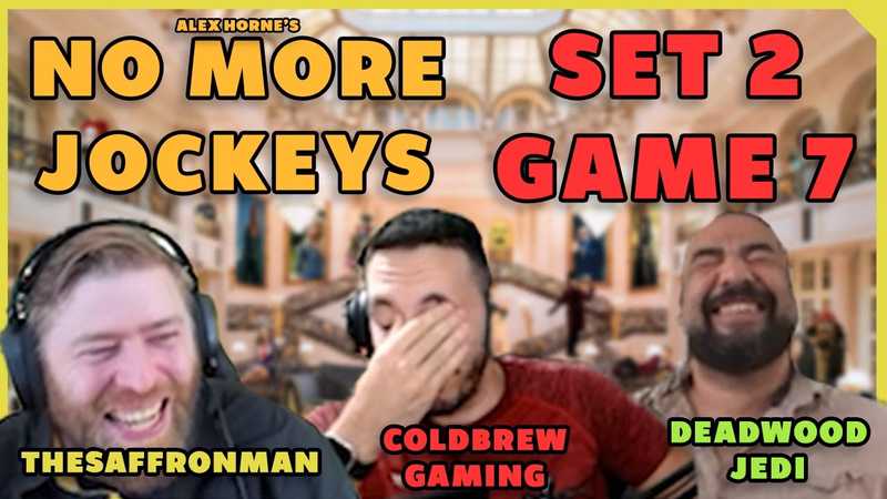 IS GOD ANIMATED??? | NO MORE JOCKEYS | SET 2 GAME 7