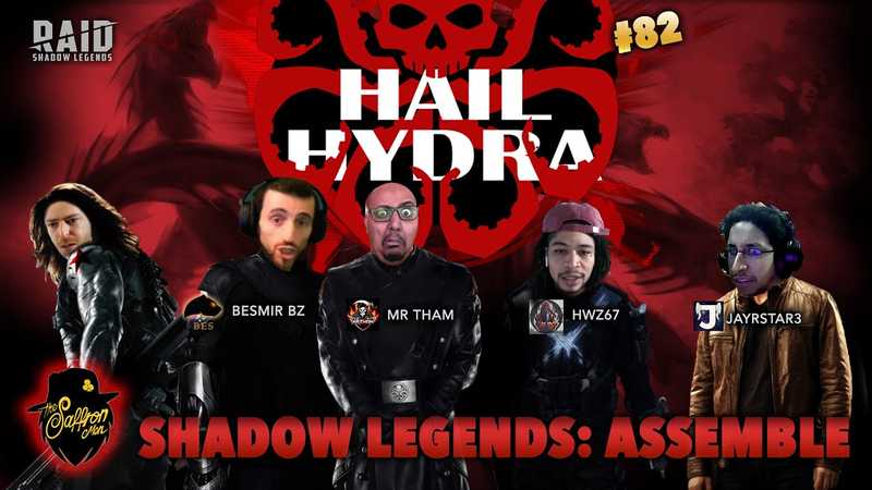 “Cut off one head, two more shall take its place.” Red Skull-Shadow Legends: Assemble #82 HAIL HYDRA