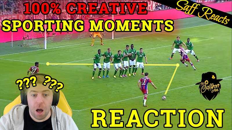 100% Creative Sporting Moments - Saff Reacts + Reviews