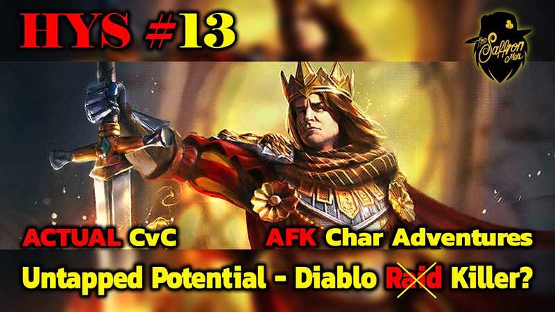 3 of YOUR topics + 1 Call With Saff = 1 Awesome Video Series - HYS #13 - Raid: Shadow Legends